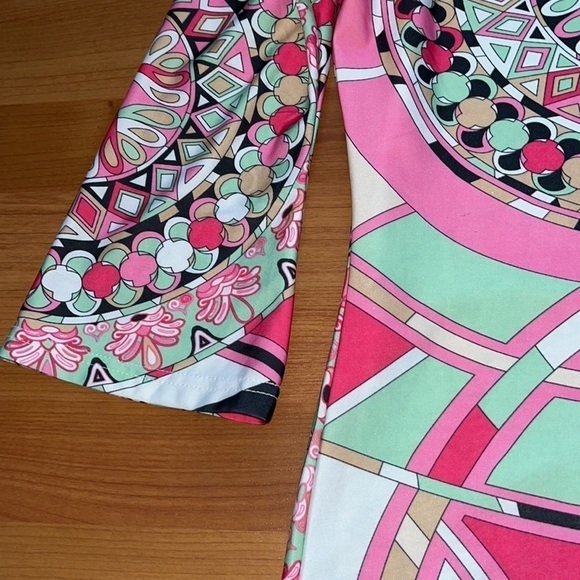 White Mark Couture Collection women’s mint pink Nikki bell sleeve dress size S - Picture 5 of 8